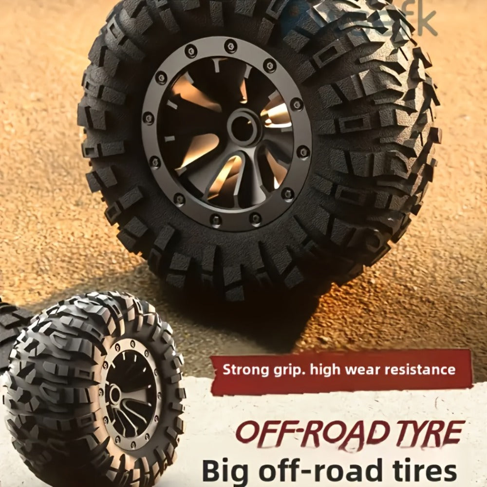 High-Speed RC Off-Road Car 40km/h 4WD All-Terrain Remote Control Climbing Truck with Long-Lasting Battery – Outdoor Racing Vehicle for Boys Kids Teens Ages 8+, Birthday Christmas Gift