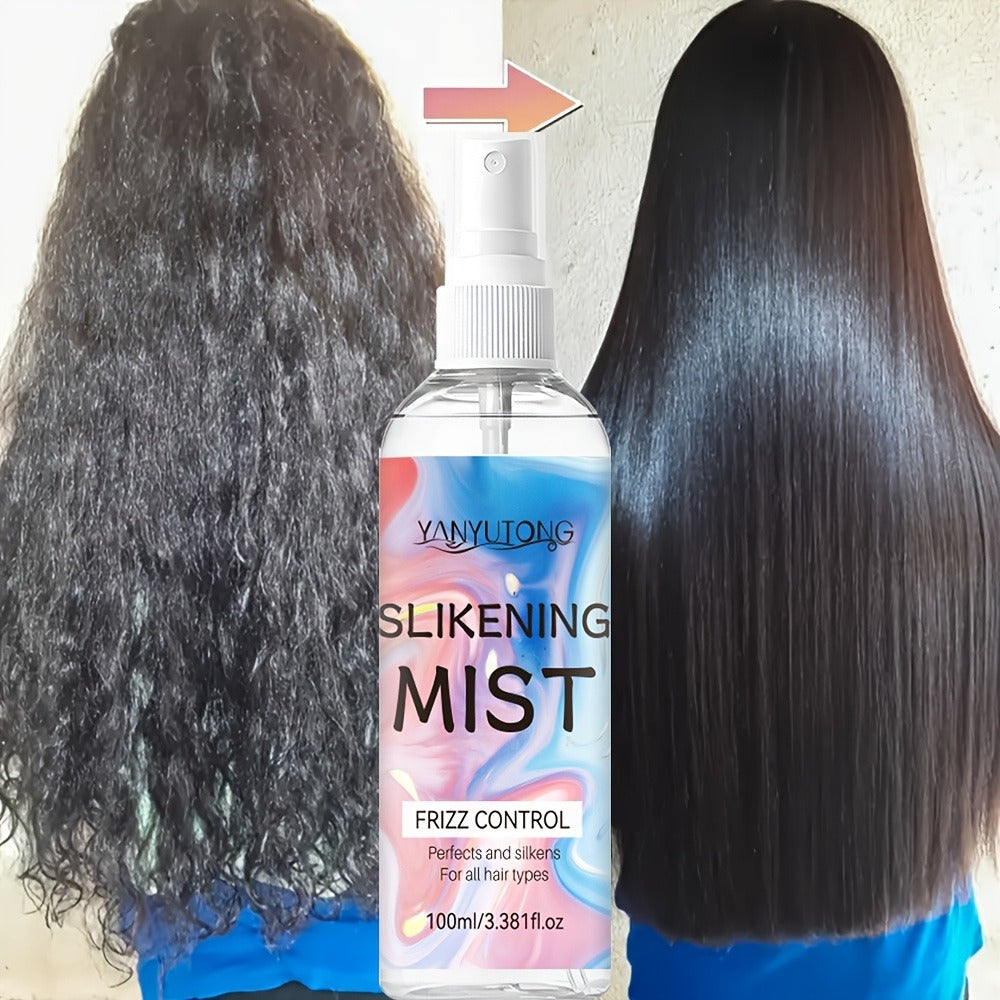 Perfumed Hair Mist Smoothing Spray 100ml — Heat Protection, Anti-Frizz, Moisturizing & Detangling Leave-In Formula | Long-Lasting