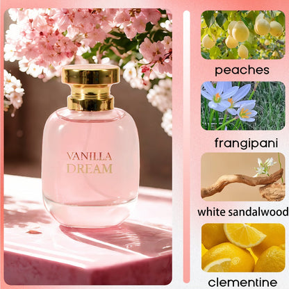 Perfume for Women 100ml EDP with Pear, Clementine, Jasmine, Gardenia, Vanilla and Sandalwood Notes