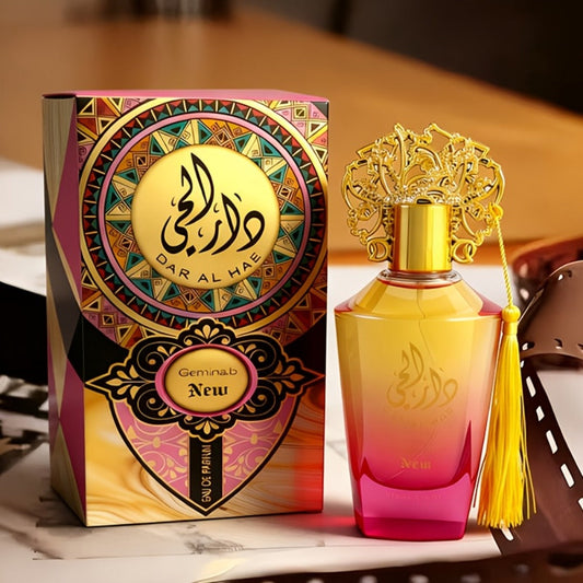 Women's Perfume Arabic Eau de Parfum 3.38 oz with Fruity Oriental Profile and Ornate Gold Bottle