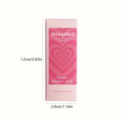 Matte Cream Blush Stick Set 3pcs Multifunctional — Waterproof Non-Greasy Brightening Formula, Blendable Color for Cheeks Lips & Eyes, Long-Lasting Travel-Friendly Daily Face Makeup for Women