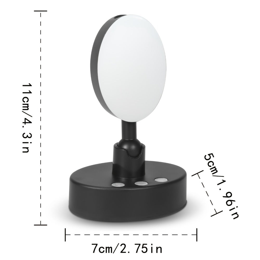 Smoke Face Projection Lamp Color-Changing LED Night Light – 360° Rotatable Ambiance Projector, Adjustable Brightness, USB Rechargeable, Multi-Mode Button Control for Bedroom Wall & Ceiling Decor