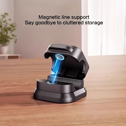 Silicone Cable Clips Self-Adhesive 16 Pcs – Reusable Cable Organizer & Wire Management for Desk, Car & Office, Universal Data Cable Holder, High-Elasticity Wear-Resistant, for Tech Geeks & Students (Black)
