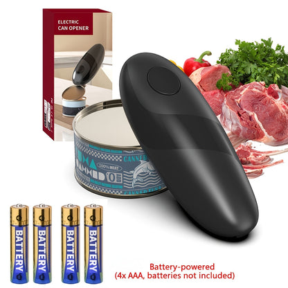 Cliton One-Touch Electric Can Opener with USB-C Rechargeable Power and Four Color Selections