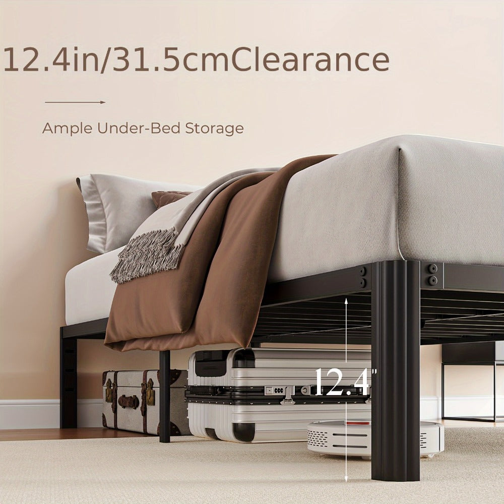 14-Inch Heavy-Duty Bed Frame, Bedroom Platform Bed for Bedroom Comfort and Support detail image - detail view 8