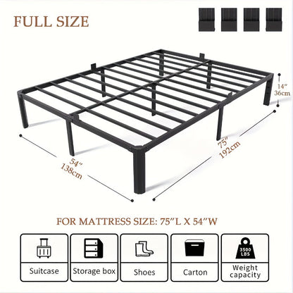 Bed Frame shown in the Full option
