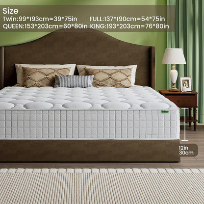 14-Inch Mattress with Lumbar Support, Sleep Support Mattress detail image - detail view 5