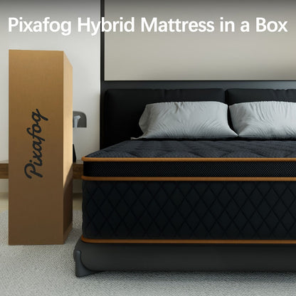 14-Inch Mattress with Memory Foam for Bedroom Comfort and Support detail image - detail view 10