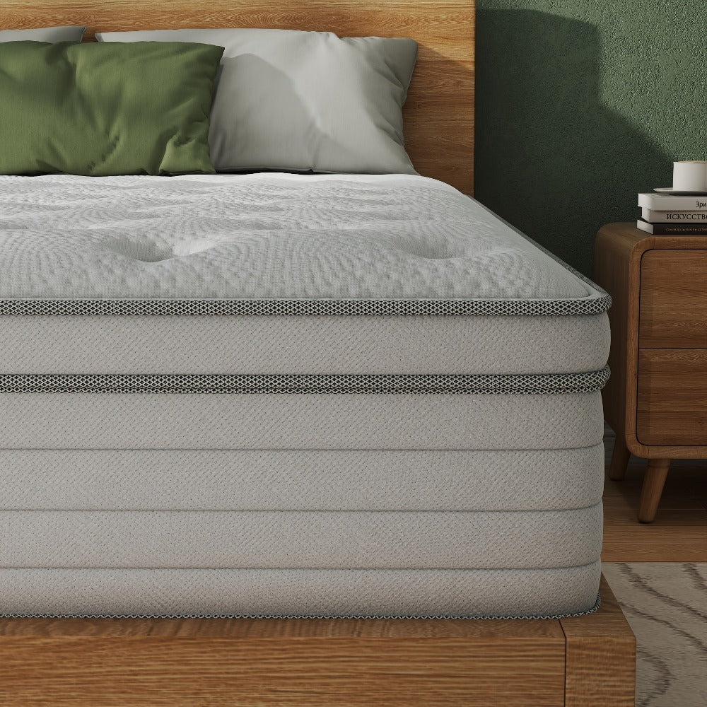 14-Inch Mattress with Pocket Springs, Sleep Support Mattress for Bedroom detail image - detail view 5
