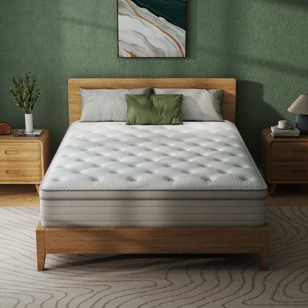 14-Inch Mattress with Pocket Springs, Sleep Support Mattress for Bedroom detail image - detail view 6
