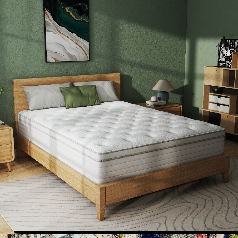 14-Inch Mattress with Pocket Springs, Sleep Support Mattress for Bedroom detail image - detail view 8