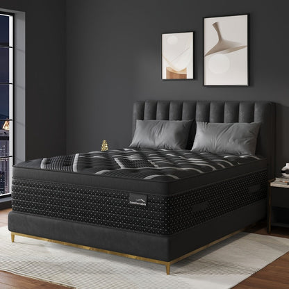 14-Inch Twin Mattress, Medium-Firm Bed Mattress for Bedroom Comfort and Support detail image