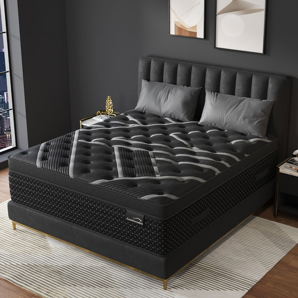 14-Inch Twin Mattress, Medium-Firm Bed Mattress for Bedroom Comfort and Support detail image - detail view 7