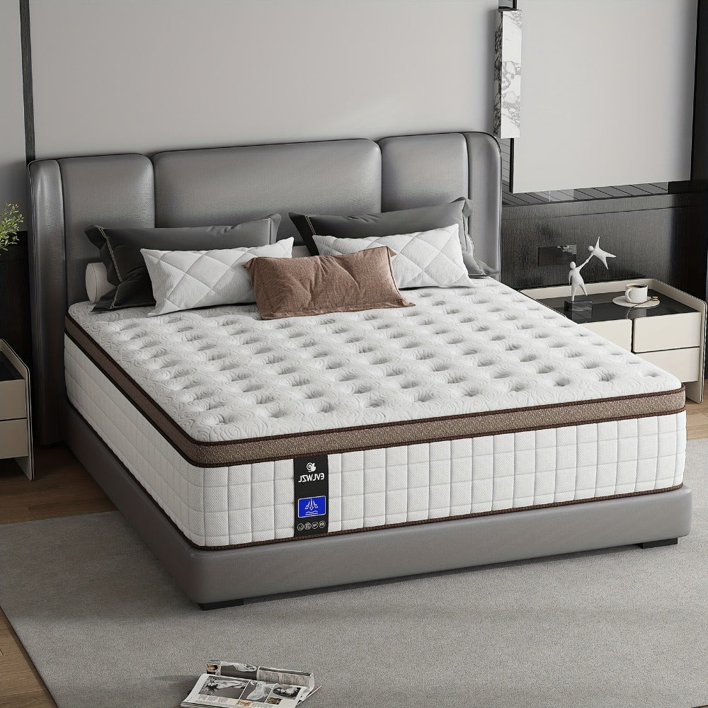 14-Inch Twin Mattress with Memory Foam for Bedroom Comfort and Support detail image - detail view 10