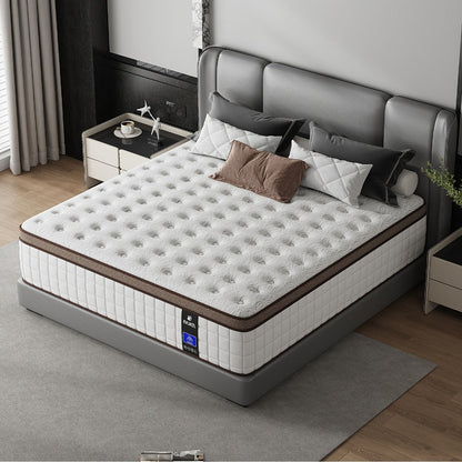 14-Inch Twin Mattress with Memory Foam for Bedroom Comfort and Support detail image - detail view 13