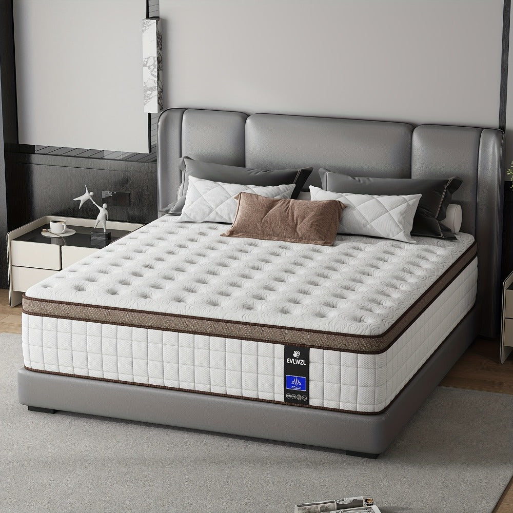 Mattress, Memory Foam Spring Hybrid 8 10 12 14 Inch Twin Full Queen King Medium Firm shown in the main product view