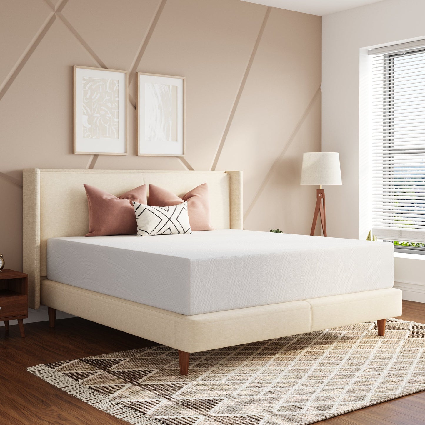 Mattress shown in the Full, 14in option