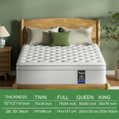 Mattress shown in the 12Inch Full option