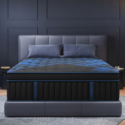 14-Inch Twin Mattress with Pocket Springs, Sleep Support Mattress detail image