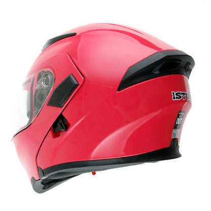 Motorcycle Modular Full Face Helmet Flip Up Dual Visor Inner Smoked Shield Lightweight Aerodynamic Thermoplastic Shell Removable Washable Interior for Men Women, Multiple Colors S M L XL