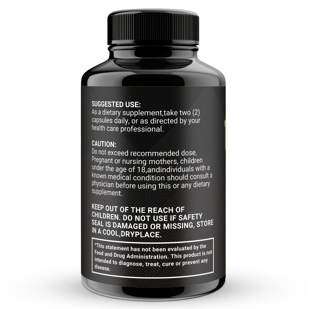 Himiyer Capsule Supplement, Five-Bottle 300-Count Pack with 60 Capsules per Labeled Bottle