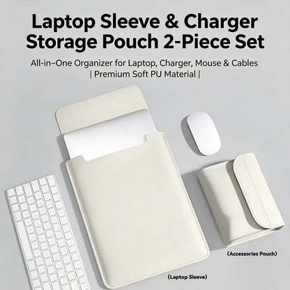 Laptop Bag Protective Sleeve for 13–16-Inch Devices with Soft Liner, Strap & 14 Variants for Work & Travel