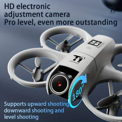 4K RC Airplane Auto Hover Dual Batteries Optical Flow WiFi FPV Camera One-Key Return Roll Anti-Shock Anti-Collision | Remote Control Plane for Kids Adults Beginners | Birthday Christmas Gift