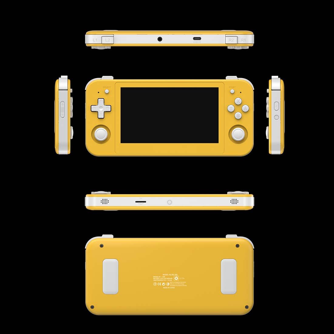 Handheld Game Console Anbernic RG505 with 4.95-inch OLED Touchscreen, 4+128GB with 128GB card or 4+128GB with 256GB card Options