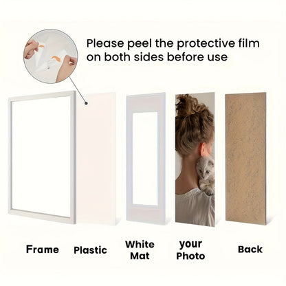 Picture Frames 12x16 Set of 3 – Classic Wood Poster Frames, Horizontal & Vertical Wall Hanging, Multi-Color Options for Bedroom Office Living Room Gallery Wall Decor