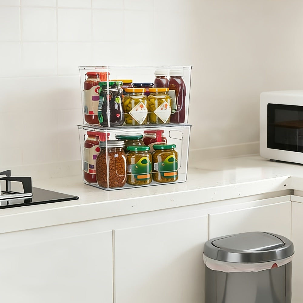 Trash Bag Storage Organizer Dispenser 2-Pack for 13, 30 or 33-Gallon Bags with Lids for Under-Sink Use