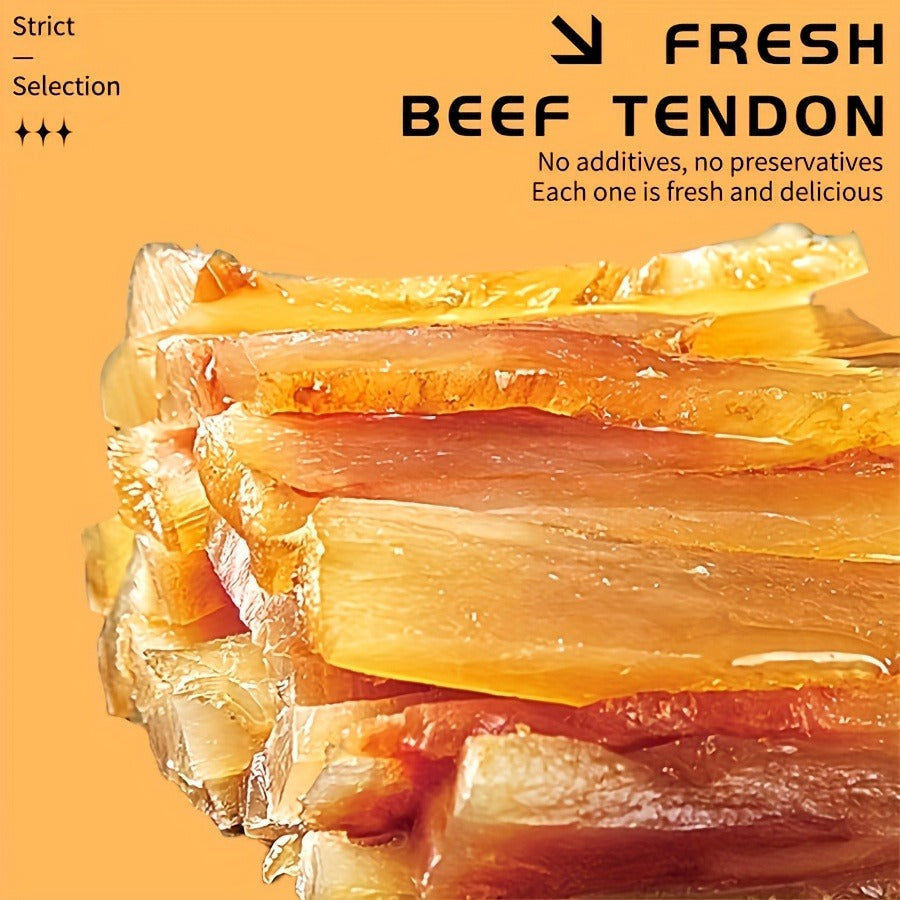 Dog Treats Beef Tendon Strips, Beef Cubes and Egg Yolk Bites in Seven 150g Variety Options