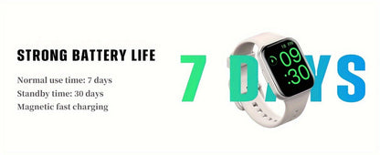 Smartwatch – 1.69" HD Screen, 25 Sports Modes, IP68, Source-Listed Color Options & Everyday Wear Design