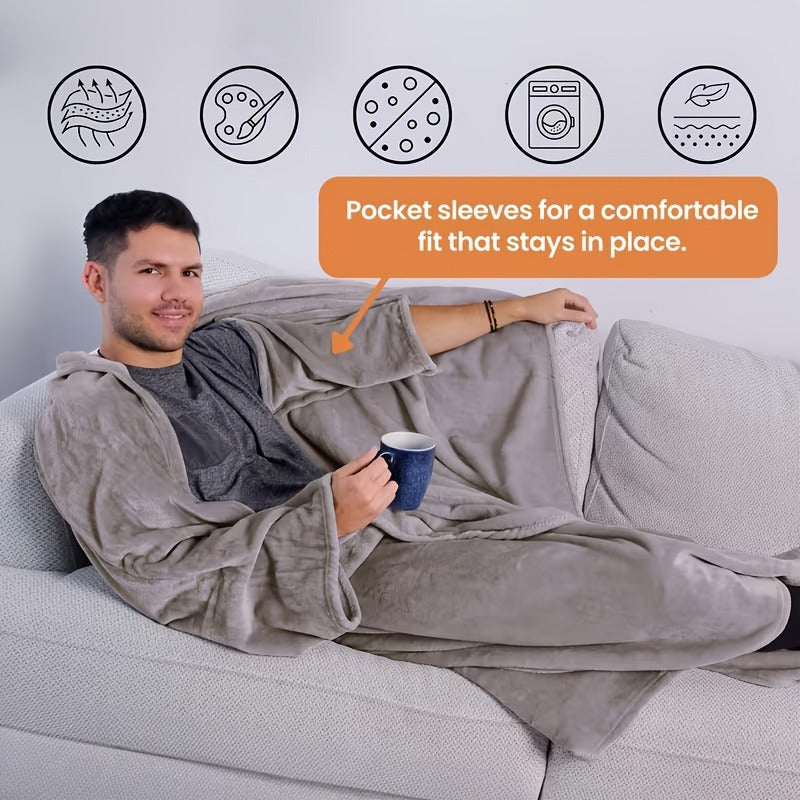 Portable Outdoor Blanket All-Season Soft Lightweight Throw for Work Break Camping Picnic Travel – 6 Colors Gift for Men & Women Christmas Birthday