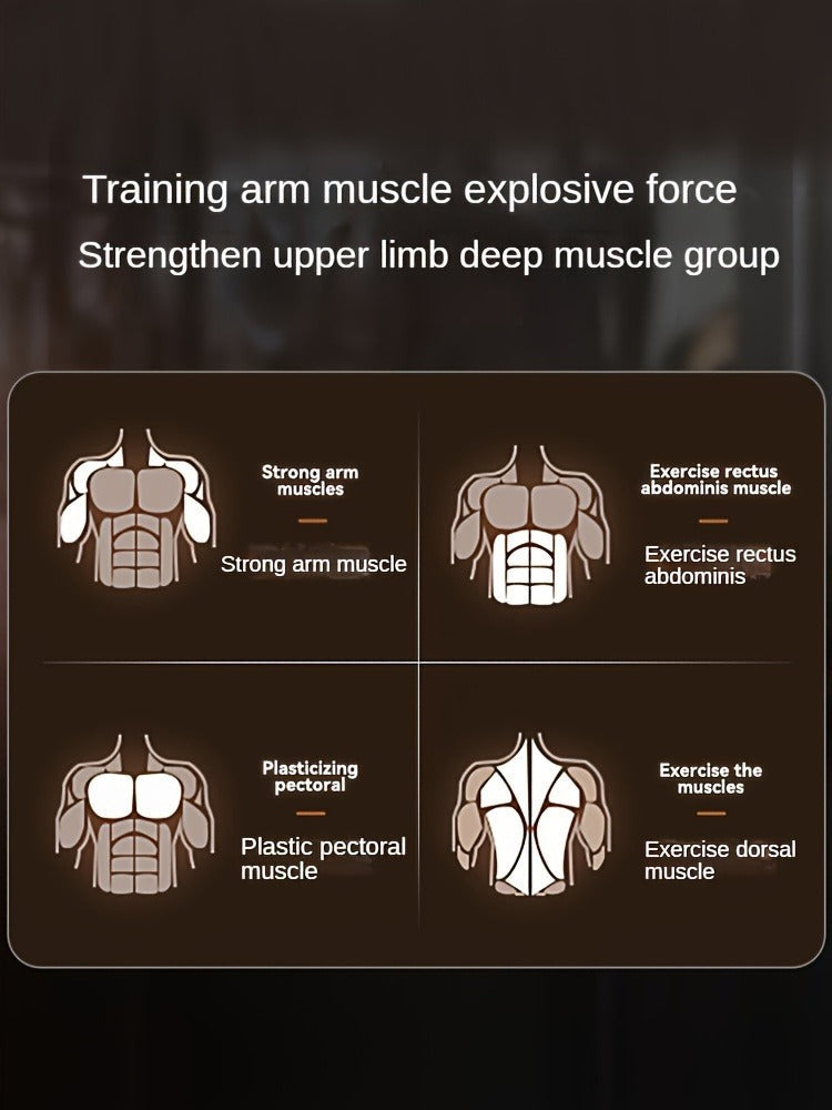 Fitness Equipment Rotating Wrist and Forearm Trainer with Dual Metal Grip Rings and 360-Degree Resistance Arm