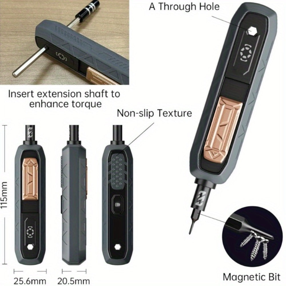 Precision Screwdriver Set 128/180 in 1, Magnetic Professional Repair Tool Kit for MacBook Laptop iPhone Xbox Game Console Tablet, Electric & Manual Versions Available