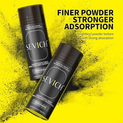 Thinning Hair Root Coverage Powder with Brush, Instant Hairline Concealer Natural Shadow Effect