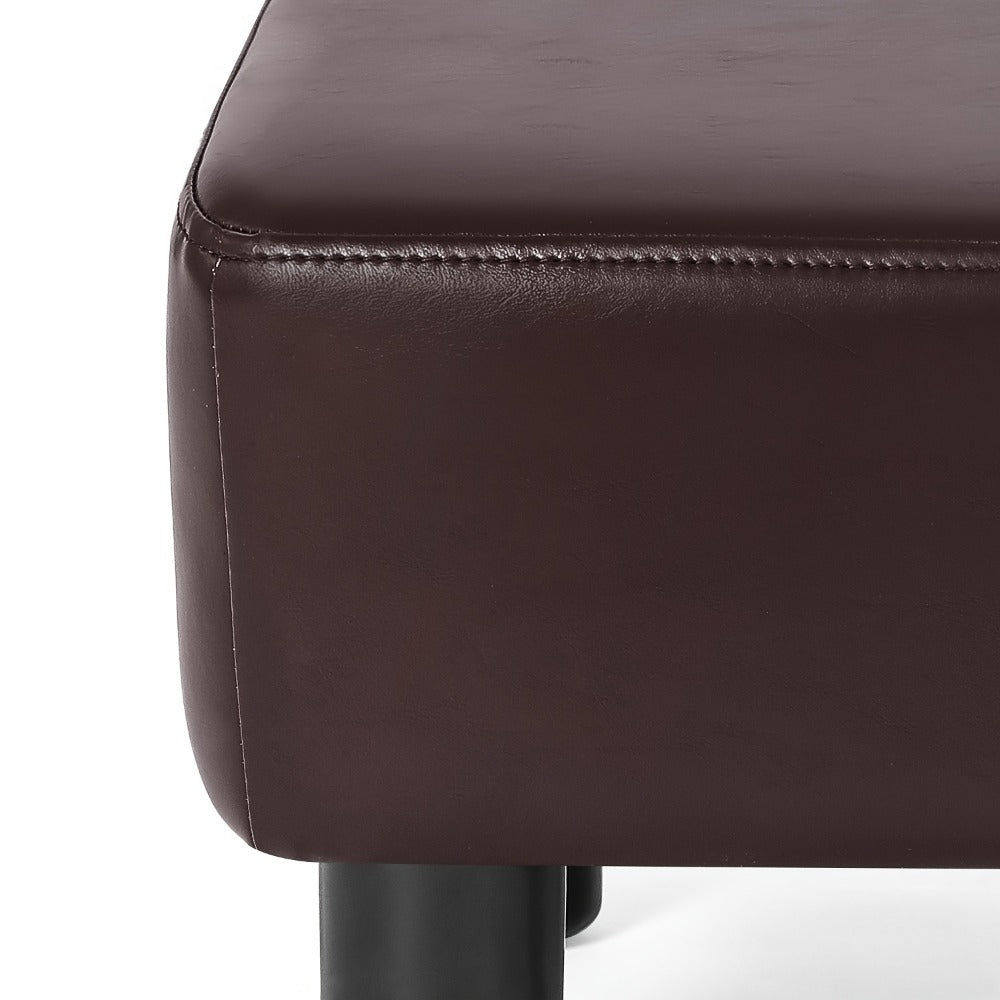 15.6-Inch Rectangular Ottoman with Hidden Storage for Comfortable Everyday Seating detail image - detail view 14