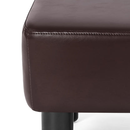 15.6-Inch Rectangular Ottoman with Hidden Storage for Comfortable Everyday Seating detail image - detail view 14