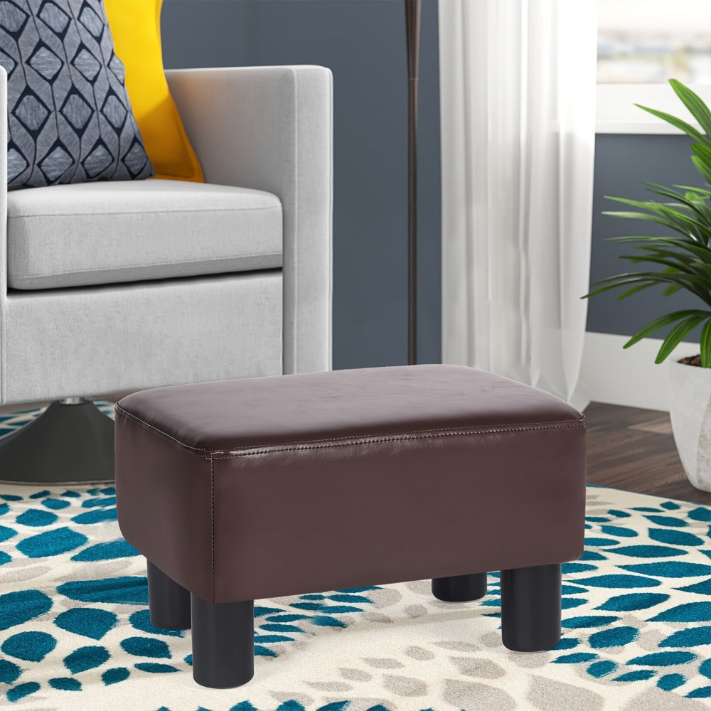 15.6-Inch Rectangular Ottoman with Hidden Storage for Comfortable Everyday Seating detail image - detail view 15