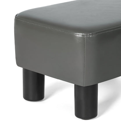 15.6-Inch Rectangular Ottoman with Hidden Storage for Comfortable Everyday Seating detail image - detail view 16