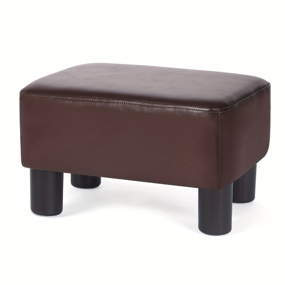 15.6-Inch Rectangular Ottoman with Hidden Storage for Comfortable Everyday Seating detail image - detail view 5