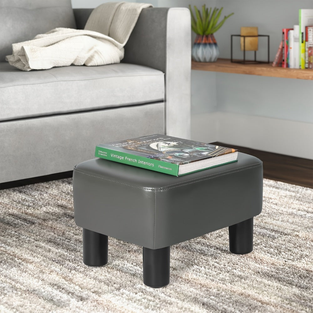 15.6-Inch Rectangular Ottoman with Hidden Storage for Comfortable Everyday Seating detail image - detail view 6