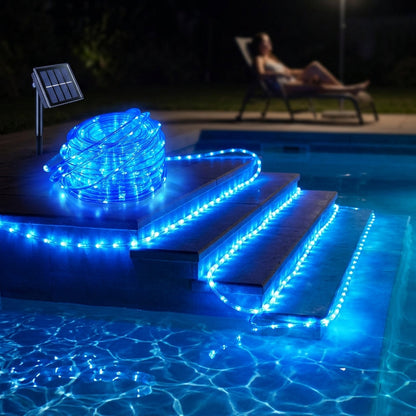 String Lights, Solar Flexible Fairy Lights with 50, 200 or 300 LEDs, Three Lengths and Four Color Options