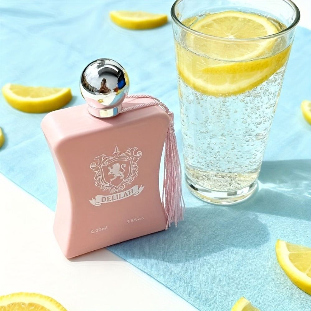 Women's Perfume Niche Eau de Parfum with Gentle Cool Sweet Profile in a Minimal Pink Bottle