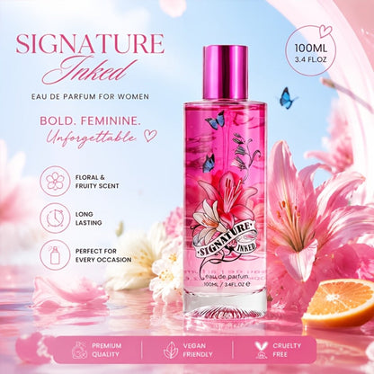 Eau de Parfum for Women 3.4 oz - Fruity Perfume Spray Mango Grapefruit Wild Strawberry, Long Lasting Feminine Fragrance for Dating Daily Wear Parties, 1pc or 2pcs Gift Set