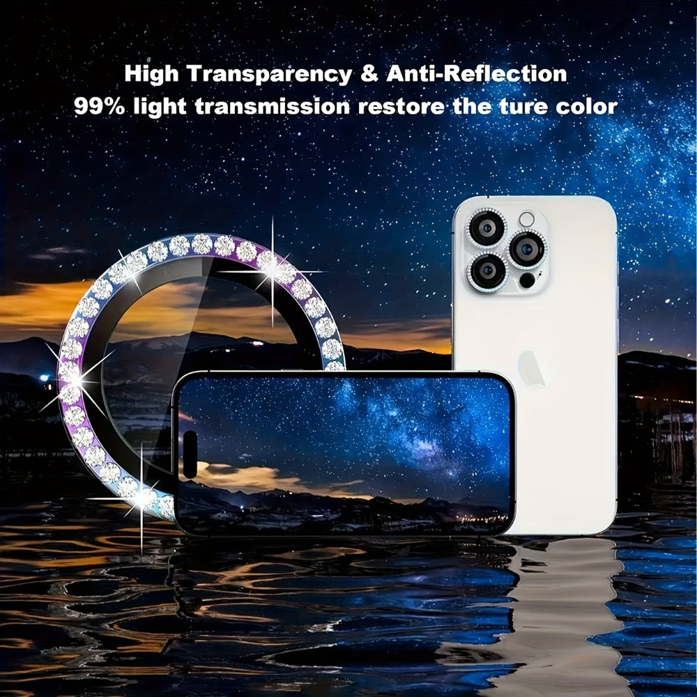 iPhone Camera Lens Protector Tempered Glass – HD Clear 99.9% Optical Clarity, Scratch Resistant, Ultra-Thin Bubble-Free Film for iPhone 16 Pro Max / 16 Pro / 15 Plus / 15 / 12 Pro / 12 / 11 Pro Max / 11 Pro