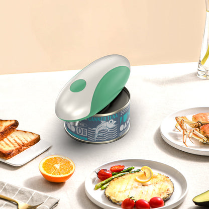 Cliton One-Touch Electric Can Opener with USB-C Rechargeable Power and Four Color Selections