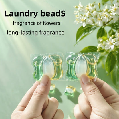 Flower-Shaped Laundry Detergent Pods with Floral Design, Offered in 30- or 60-Count Packages