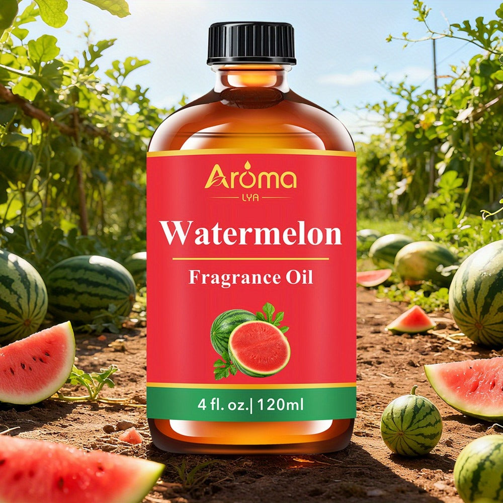 120ml Fruit Fragrance Oil for Diffuser, Candle and Soap Projects in Seven Strawberry-to-Cherry Scent Labels
