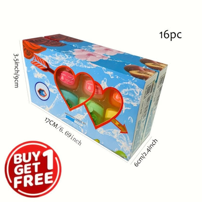 Moisturizing Lip Balm Set 16 Pcs - Glossy Hydrating Balm with Vitamin C, Glycerin & Sweet Orange, Long-Lasting Lip Care for Dry Chapped Lips, Gift Set for Women Girls & Men